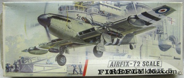 Airfix 1/72 Fairey Firefly MK 5, 298 plastic model kit